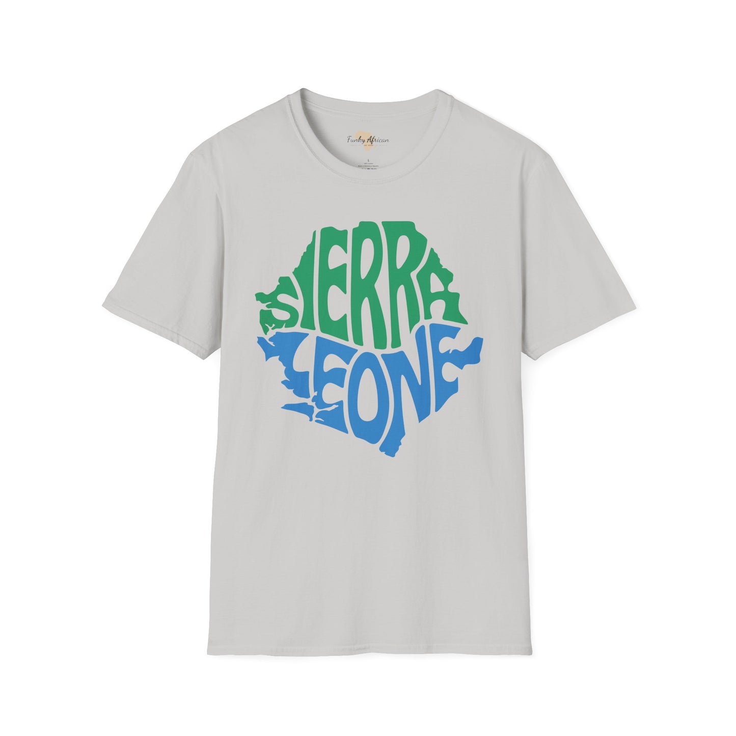 Sierra Leone cut unisex softstyle tee