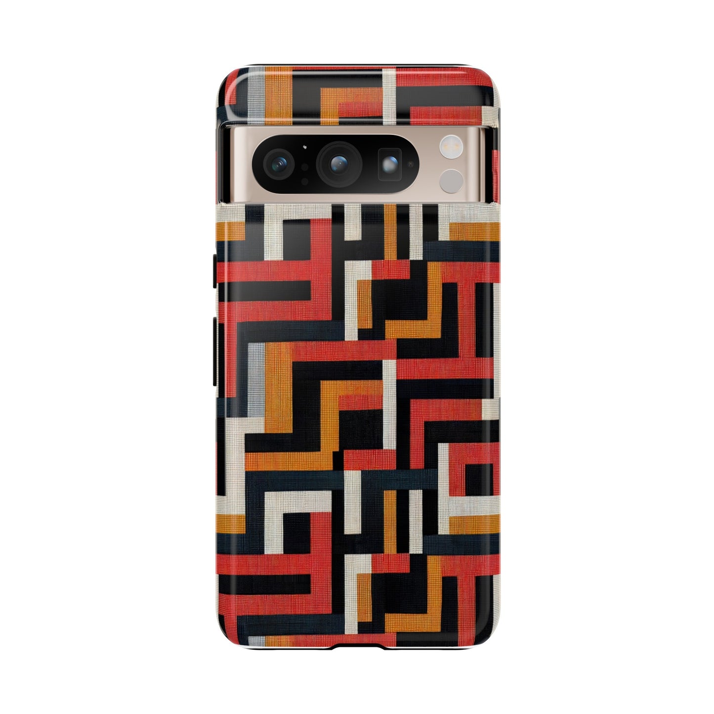 African Print Google Pixel Tough Cases