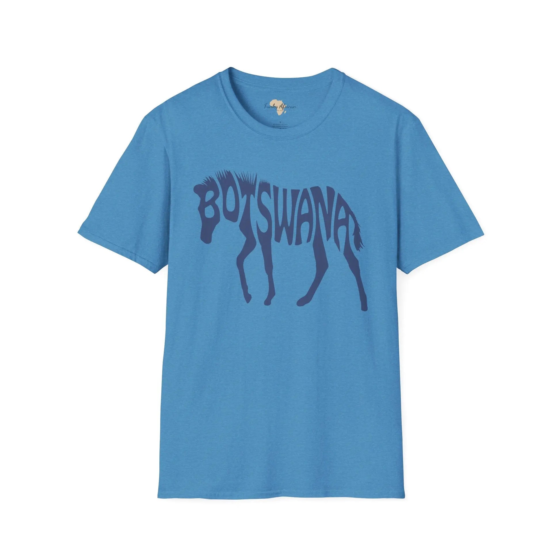 Botswana cut unisex softstyle tee Funky African