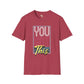 You got this unisex softstyle tee Printify