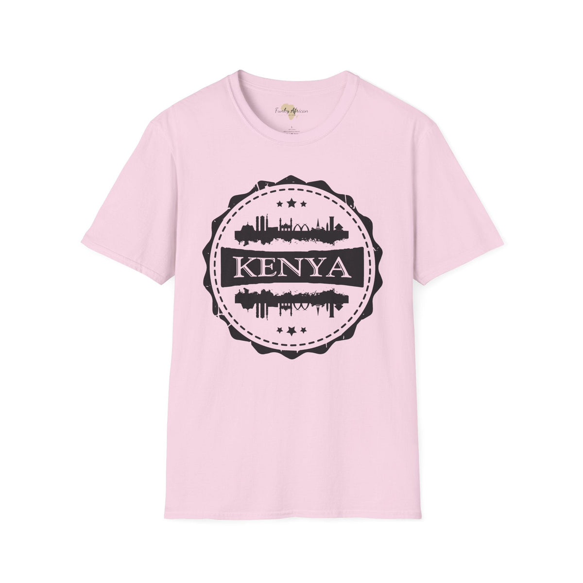 Kenya Stamp unisex tee Funky African