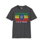 Ethiopia strip unisex softstyle tee Funky African