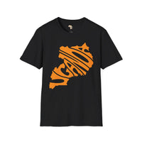 Uganda cut unisex softstyle tee Funky African