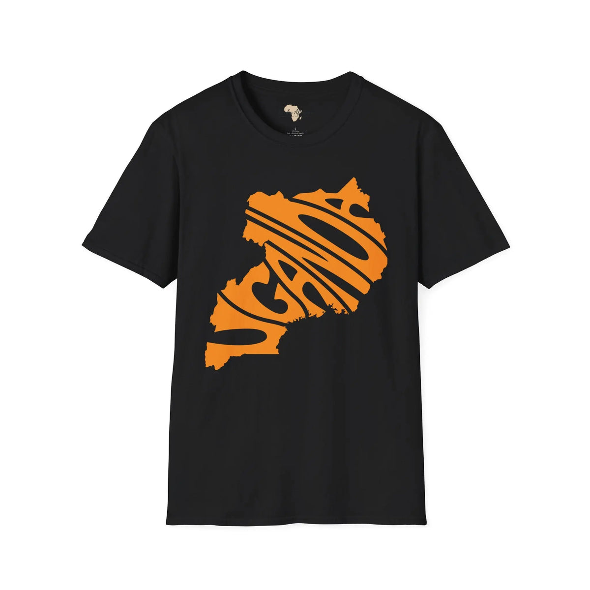 Uganda cut unisex softstyle tee Funky African