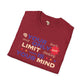 Your only limit unisex softstyle tee Printify