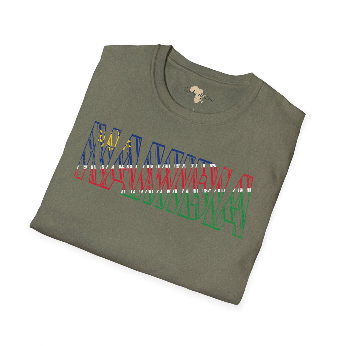 Namibia text unisex softstyle tee Funky African