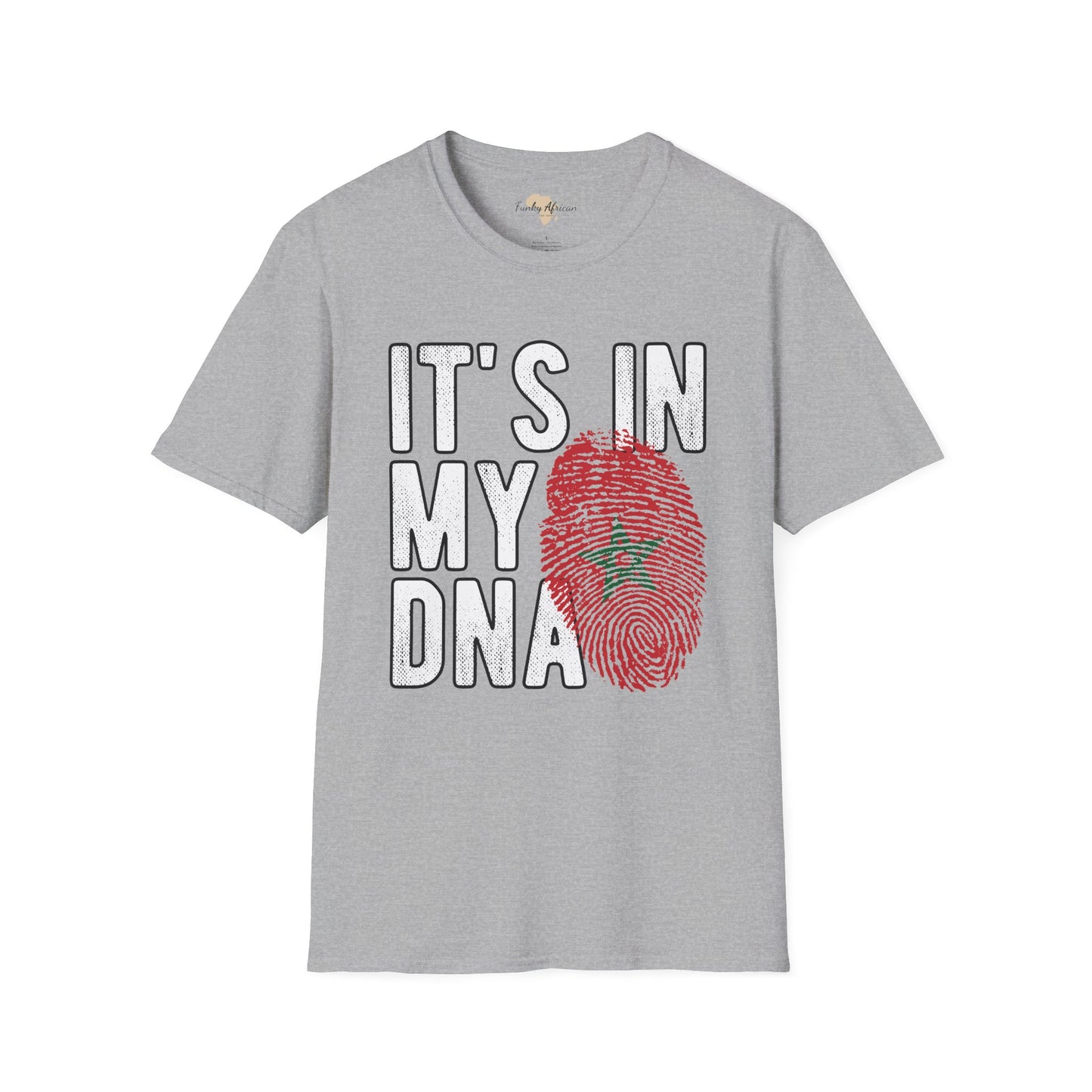 it's in my DNA unisex tee - Morocco