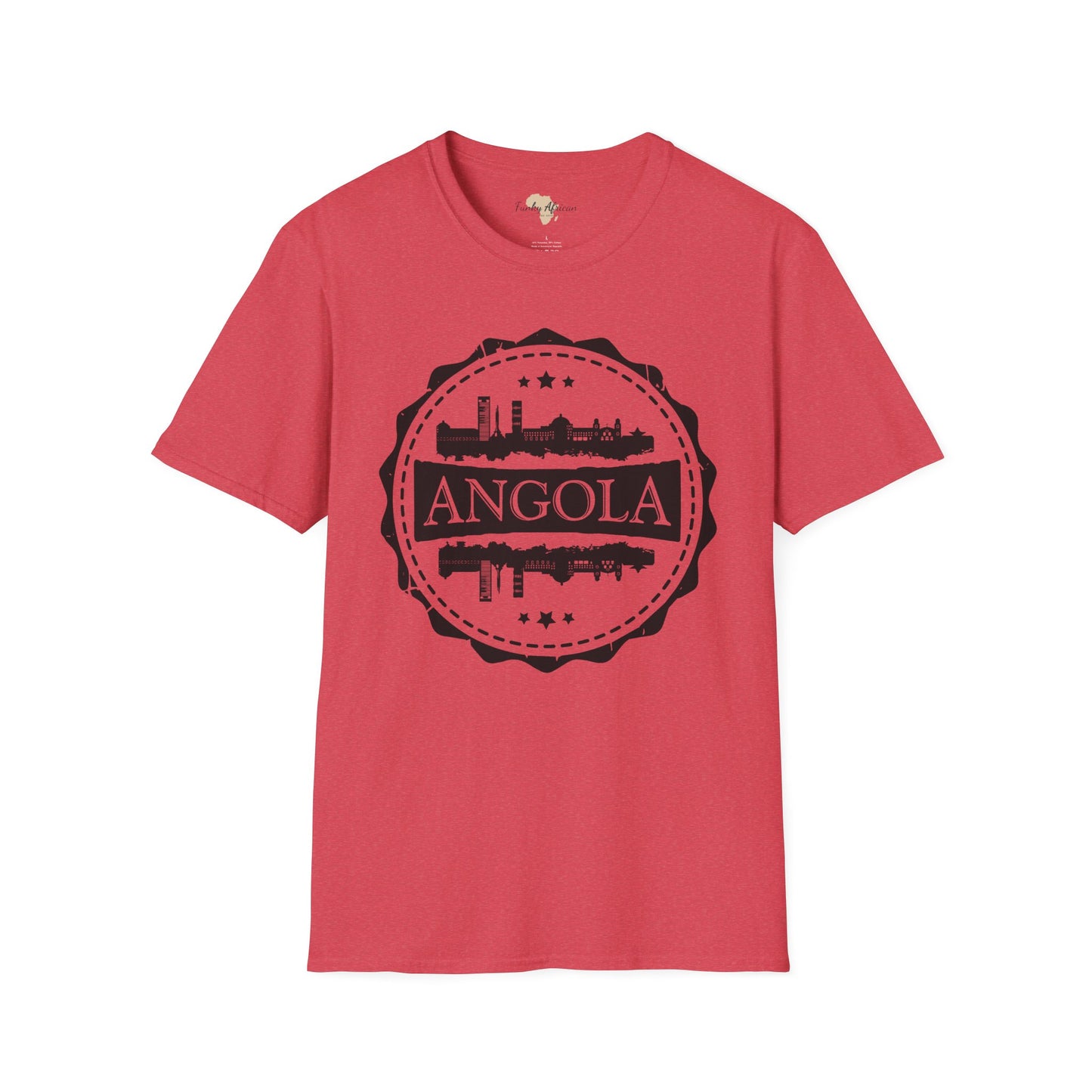 Angola Stamp unisex tee