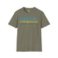 Rwanda text unisex softstyle tee Funky African