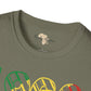 Republic of the Congo text unisex softstyle tee Funky African