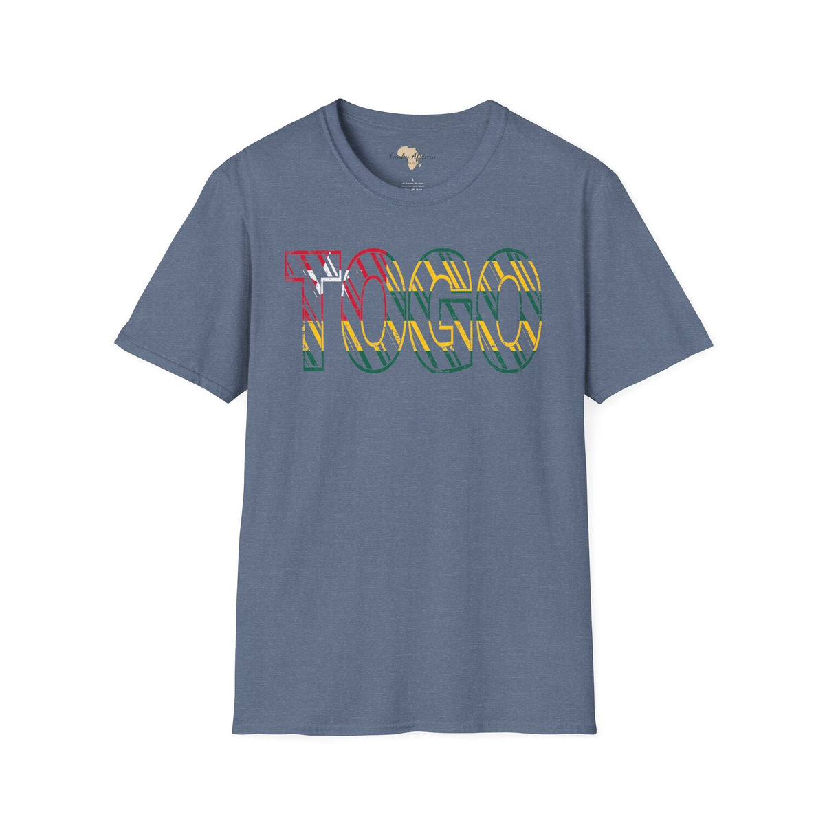 Togo text unisex softstyle tee Funky African