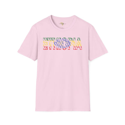 Ethiopia text unisex softstyle tee