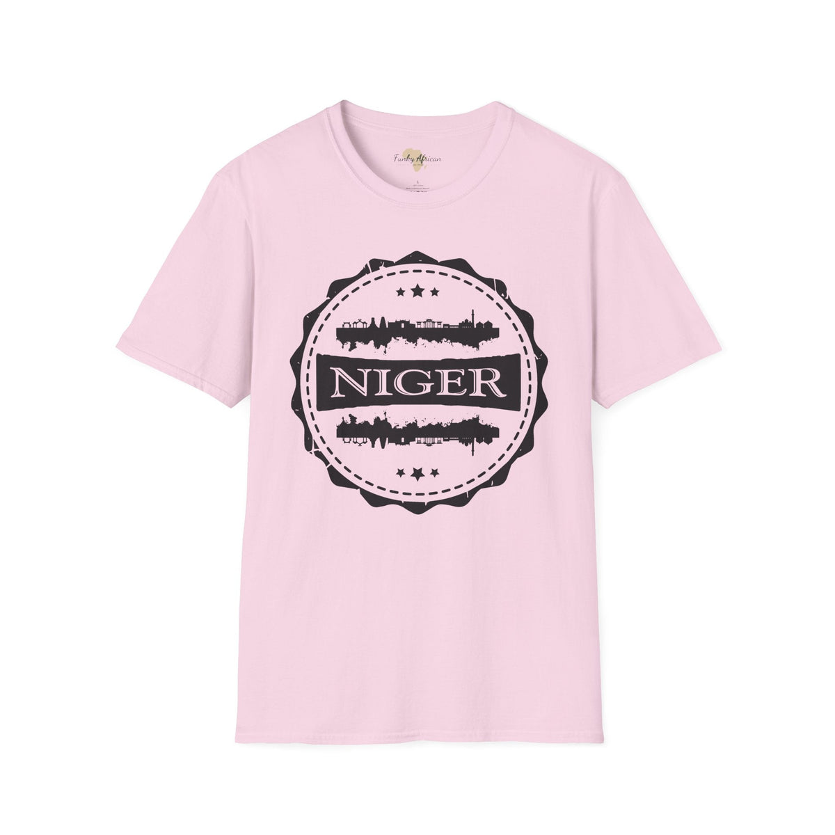 Nigerien Stamp unisex tee Funky African