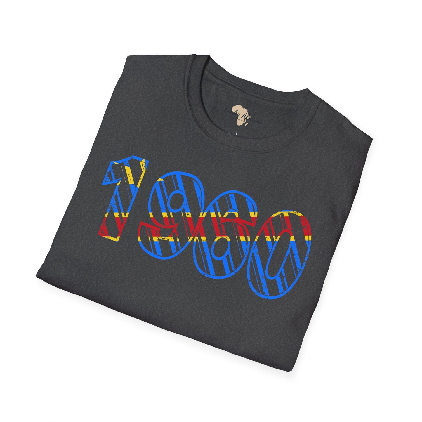 DR Congo year unisex softstyle tee