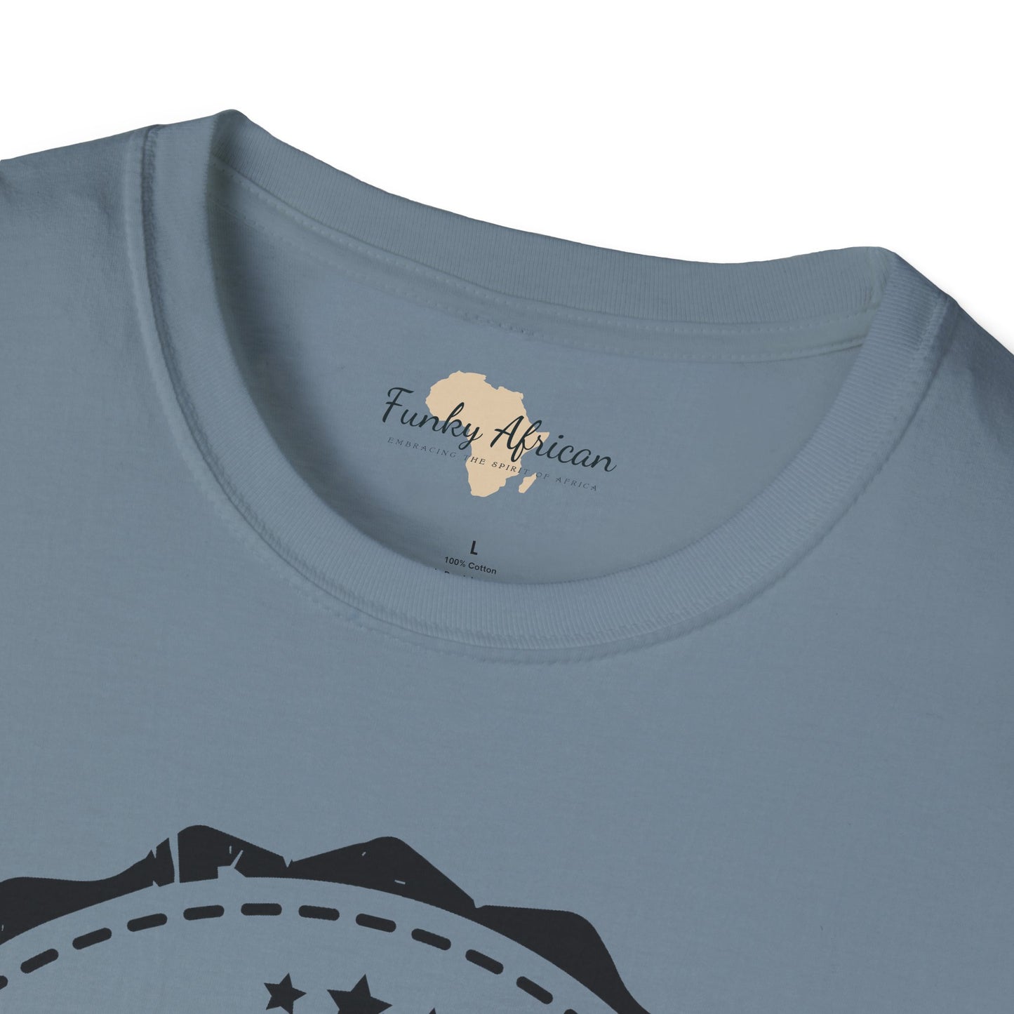 Nigerien Stamp unisex tee