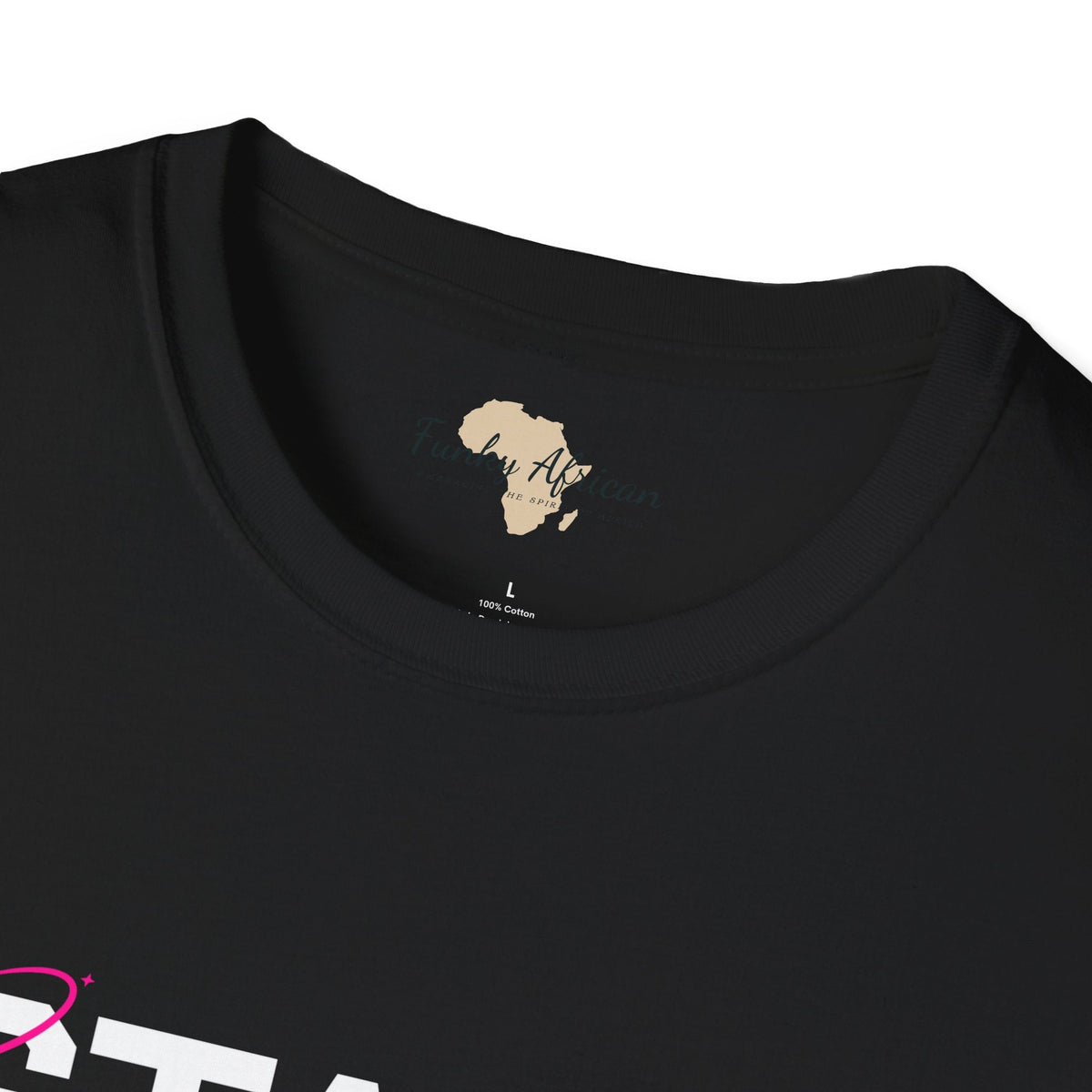 Just start unisex softstyle tee Funky African