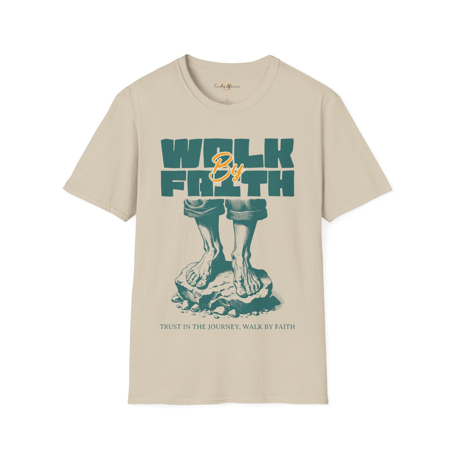 Walk by faith unisex tee