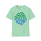 Sierra Leone cut unisex softstyle tee Funky African