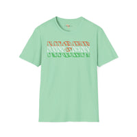Nigerien text unisex softstyle tee Funky African