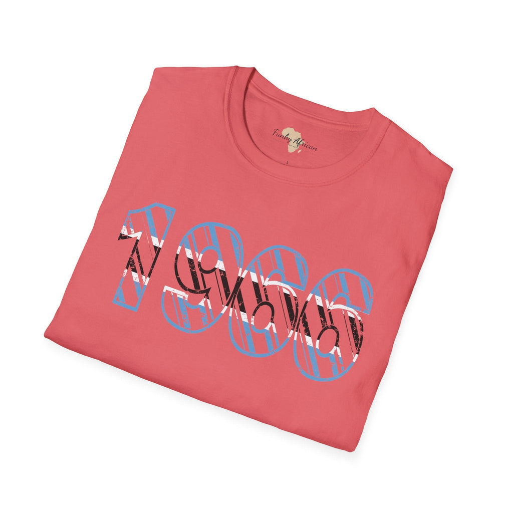Botswana year unisex softstyle tee Funky African