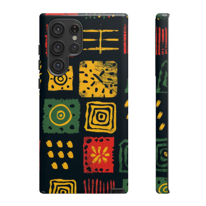 African Print Samsung Galaxy Tough Case