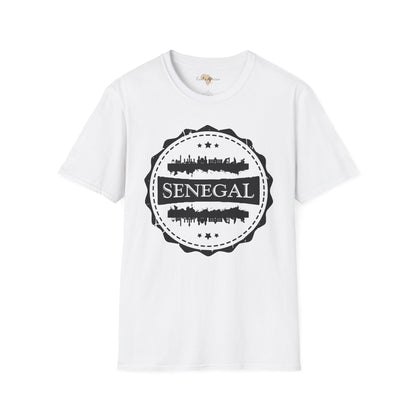 Senegal Stamp unisex tee