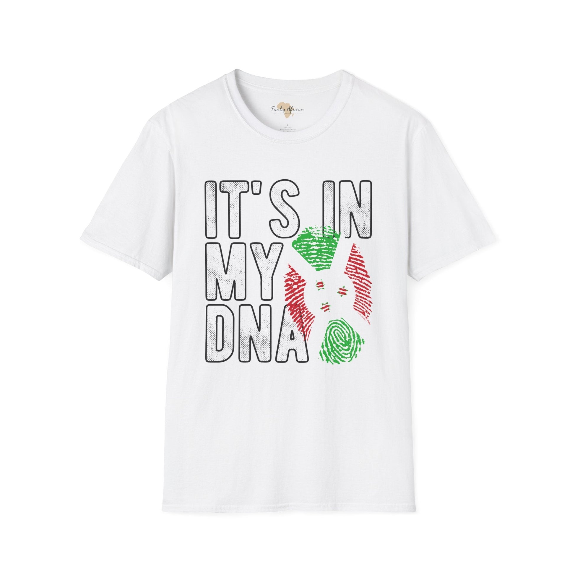 it's in my DNA unisex tee - Burundi Funky African