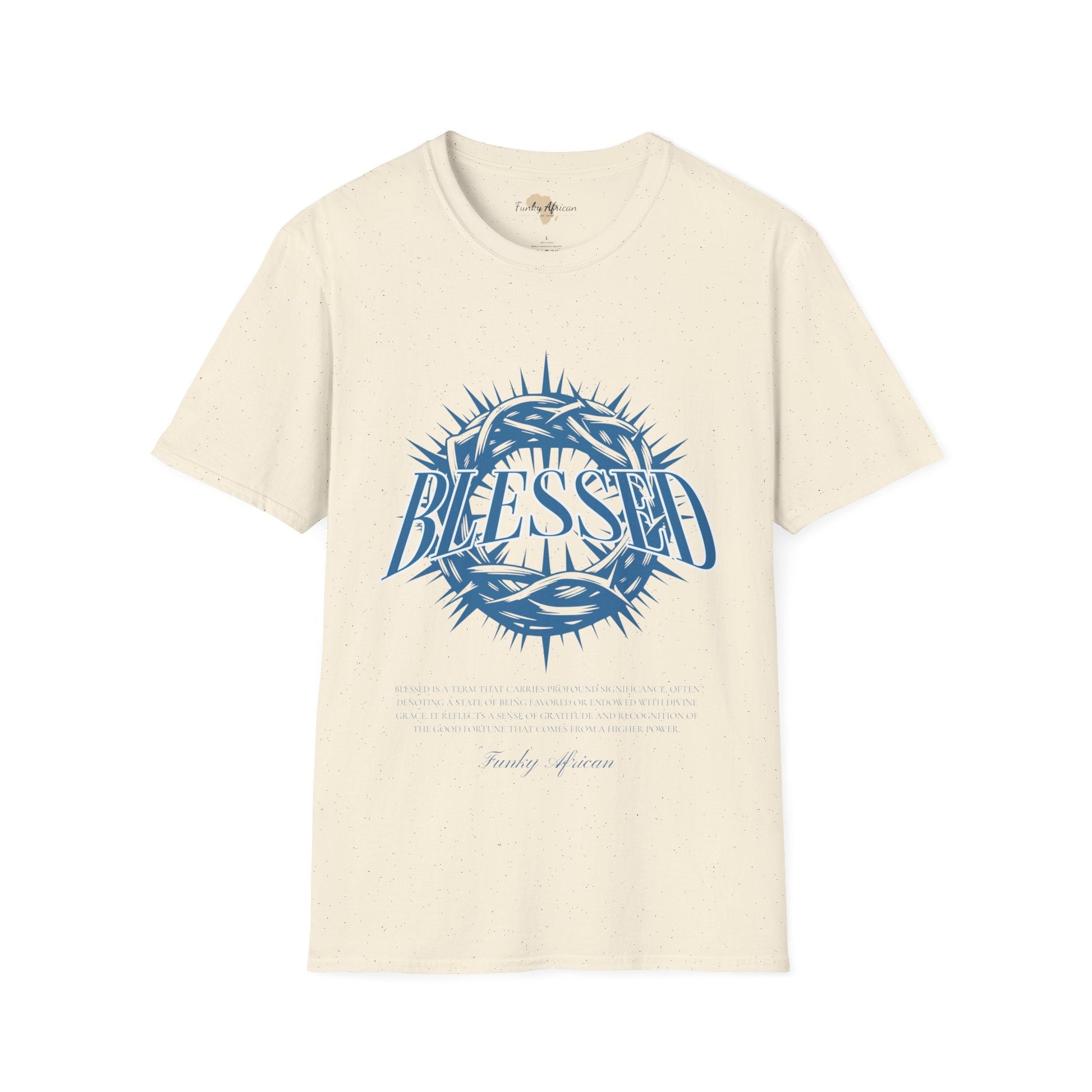 Blessed unisex tee Funky African