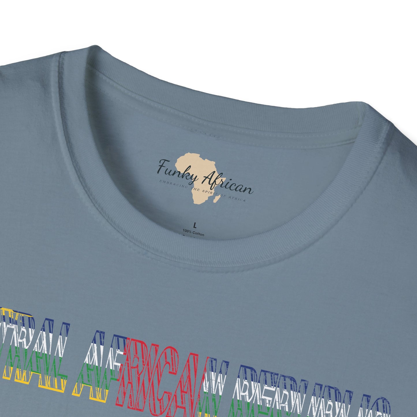 Central African Republic unisex softstyle tee