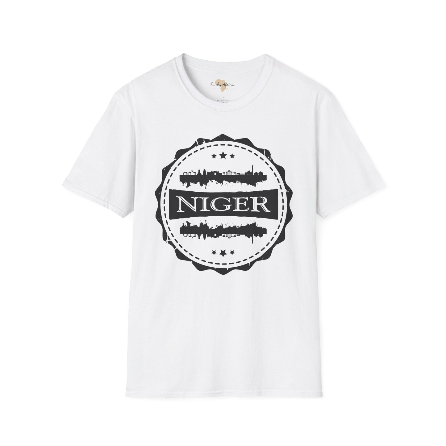 Nigerien Stamp unisex tee