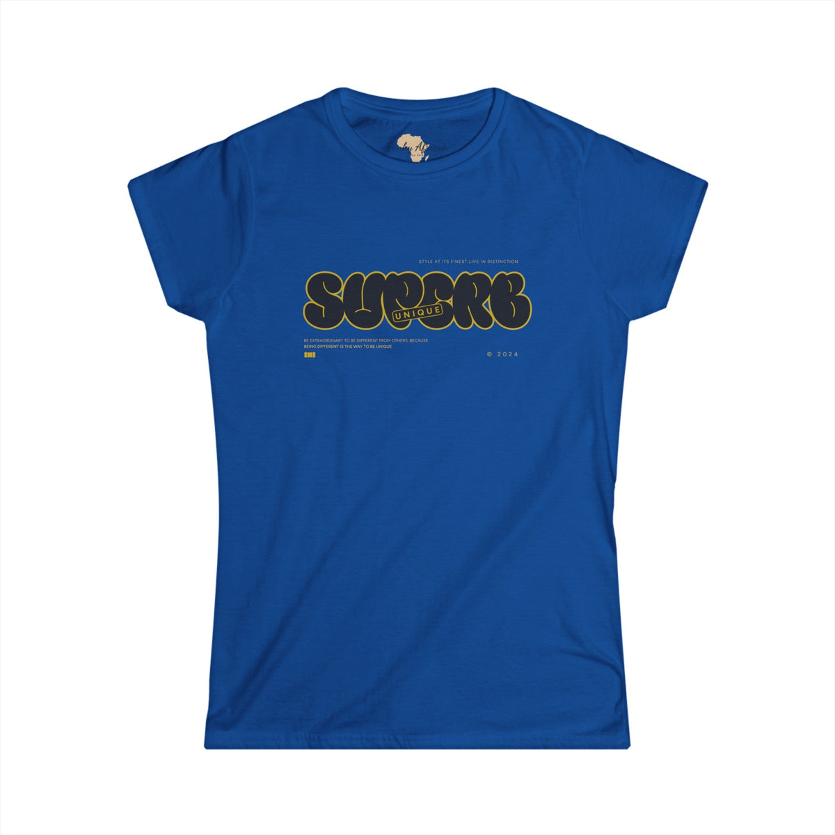 Superb Women's Softstyle Tee Funky African