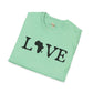 One love unisex softstyle tee Funky African