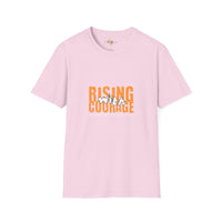 Rising with courage unisex softstyle tee Funky African
