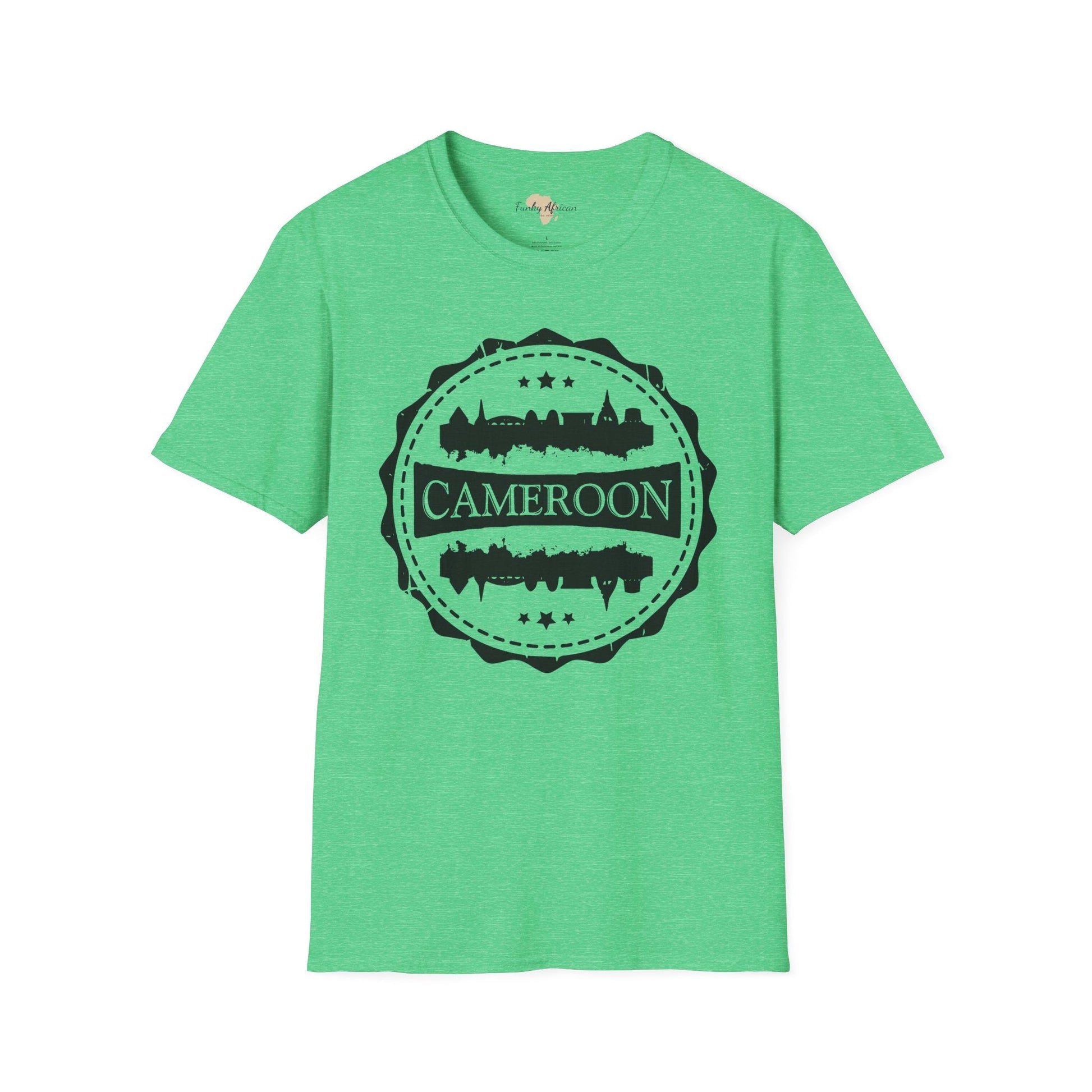 Cameroon Stamp unisex tee Funky African