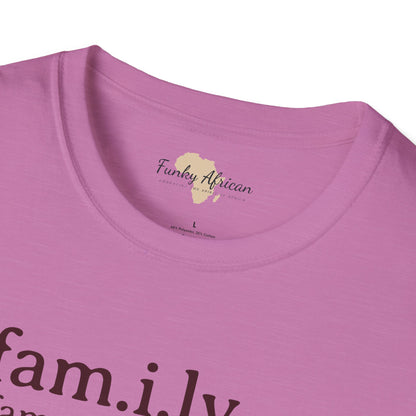 Family unisex softstyle tee