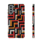 African Print Samsung Galaxy Tough Case Funky African