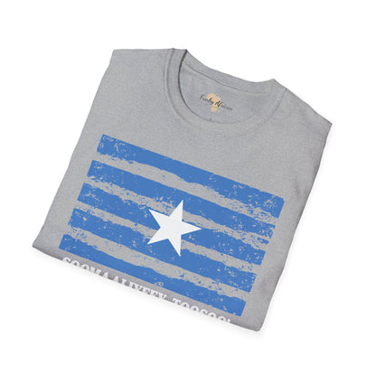 Somalia strip unisex softstyle tee