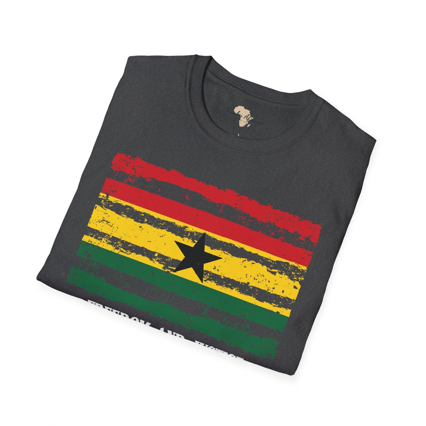 Ghana strip unisex softstyle tee