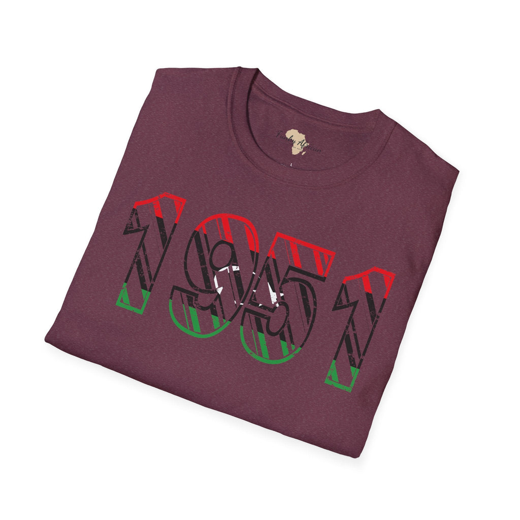 Libya year unisex softstyle tee Funky African