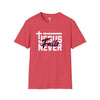 Jesus Never fails unisex tee Funky African