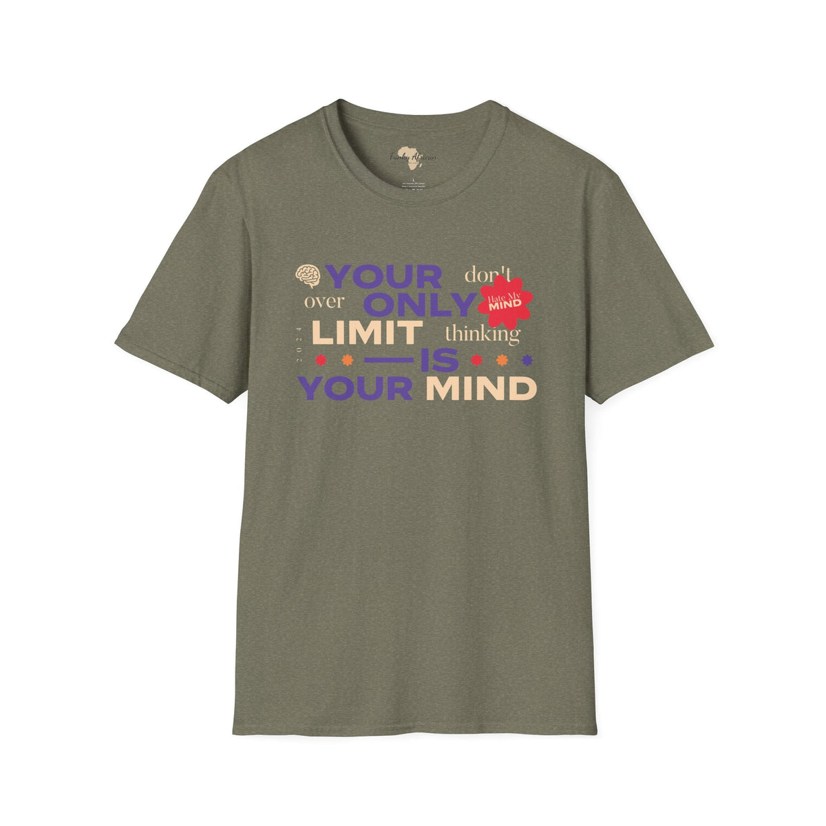 Your only limit unisex softstyle tee Printify