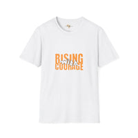 Rising with courage unisex softstyle tee Funky African