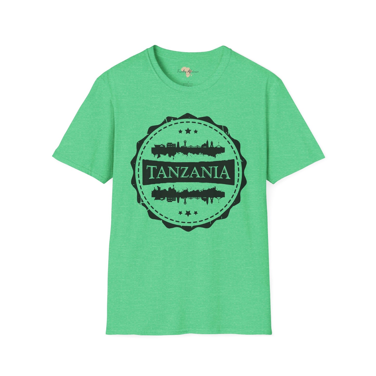 Tanzania Stamp unisex tee