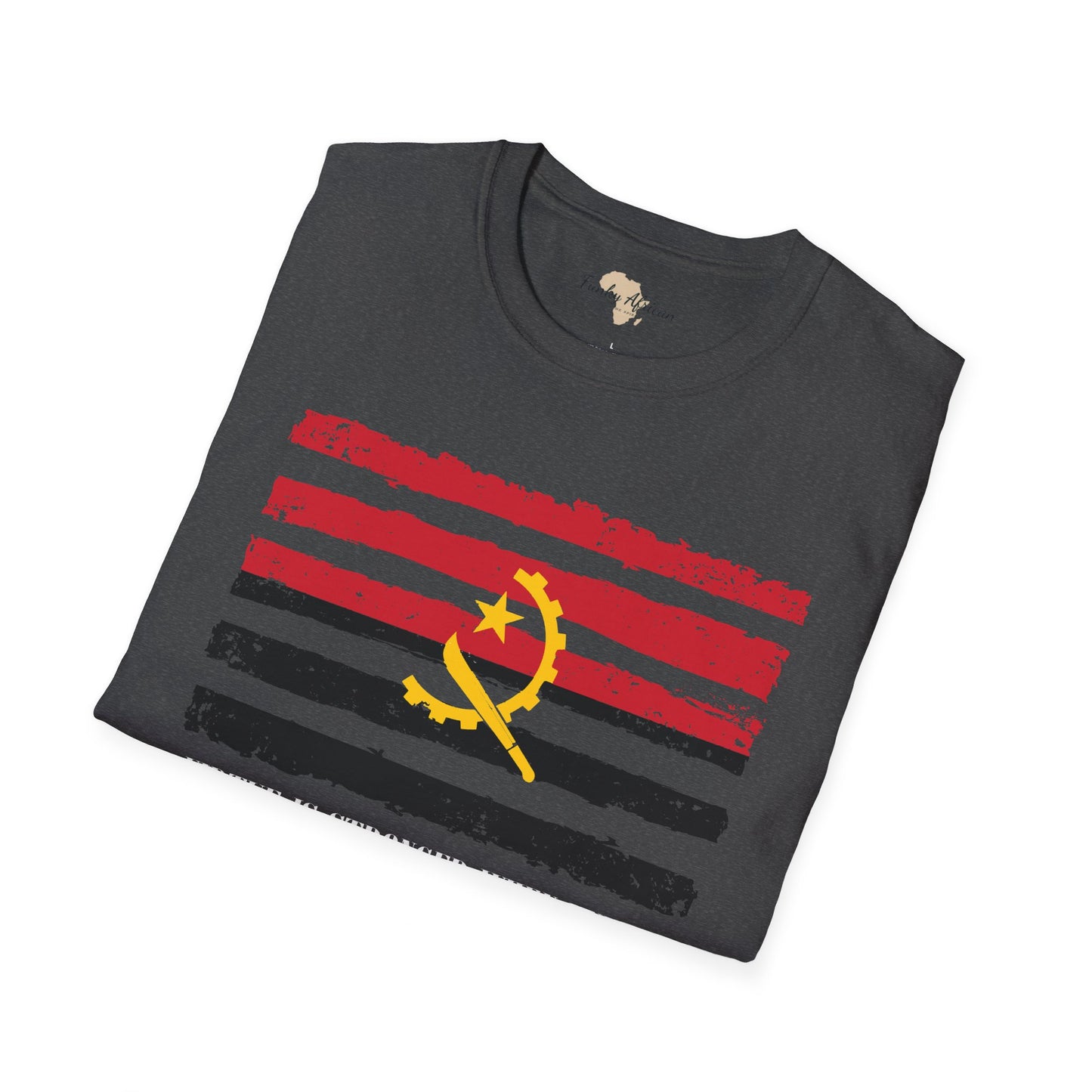 Angola strip unisex softstyle tee