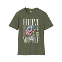 Believe in yourself unisex softstyle tee Funky African