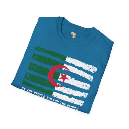 Algeria strip unisex softstyle tee