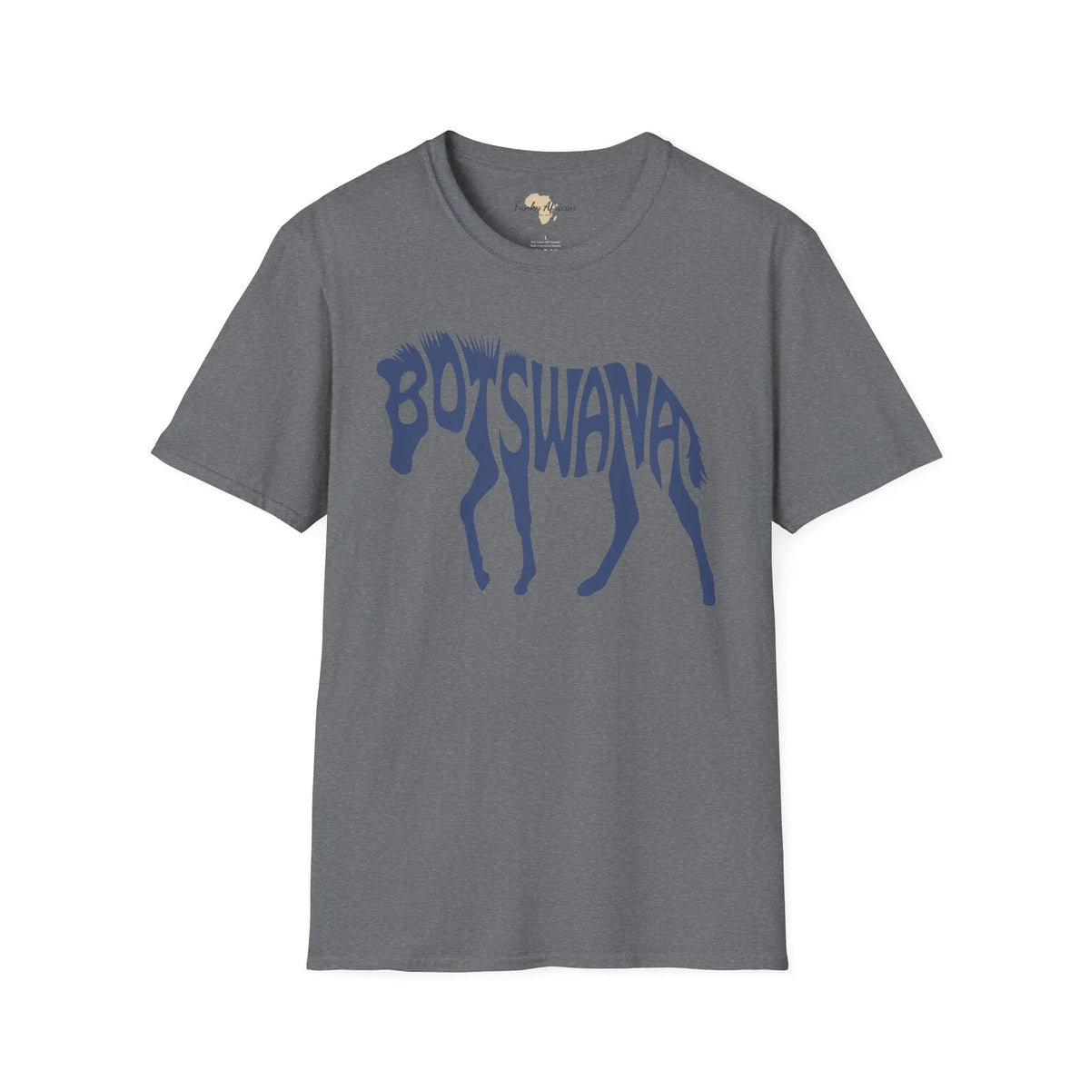 Botswana cut unisex softstyle tee Funky African
