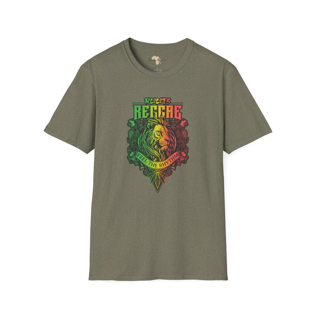 Roots reggae unisex softstyle tee Funky African