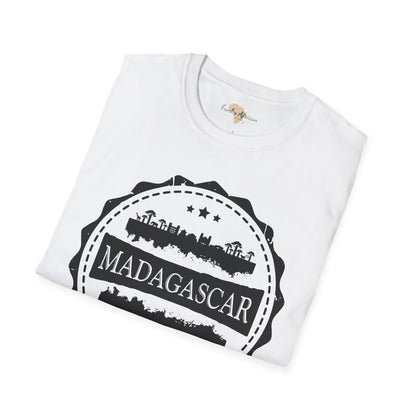 Madagascar Stamp unisex tee