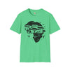 African map graffiti unisex softstyle tee Funky African